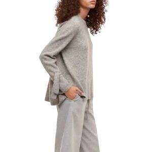 NWT The Group Babaton Wool Malcorra Heather Gray Oversized Sweater Size 2